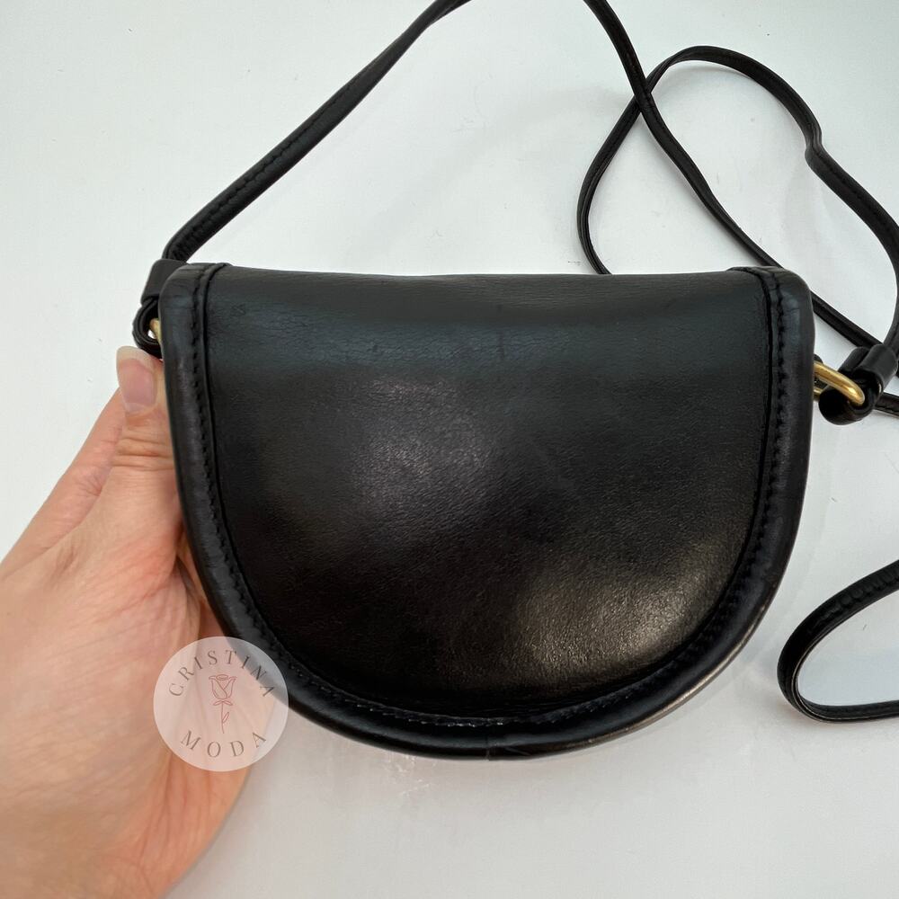 Vintage Coach Mini Watson Bag 6606 Black 2002 - Picture 4 of 10
